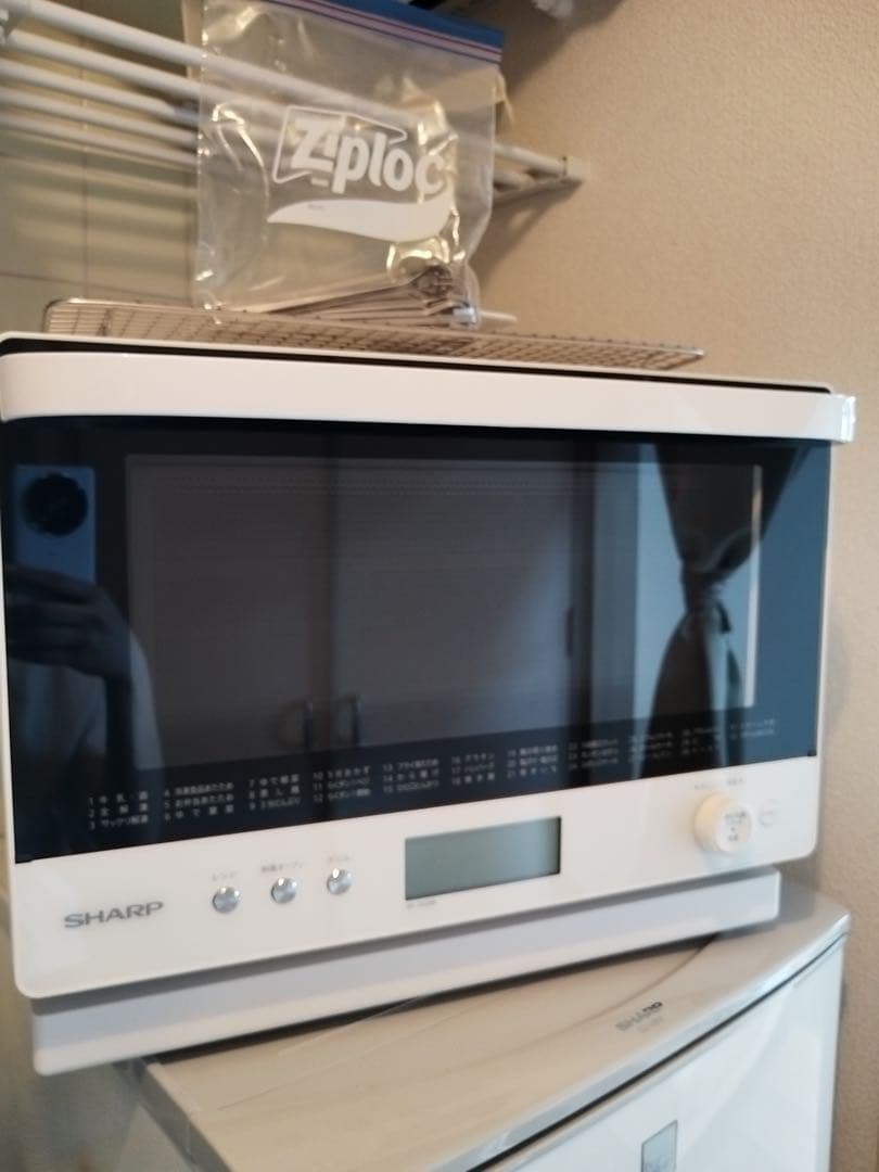 シャープ 過熱水蒸気 オーブンレンジ 26L RE-SS26B-W