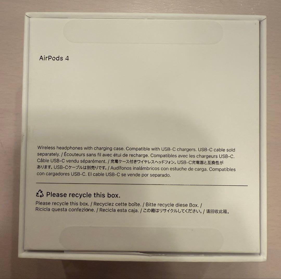 AirPods 4 新品同様！