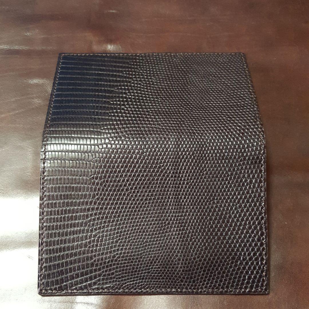 呂呂 (ロロ)　リザードマット　名刺入れ