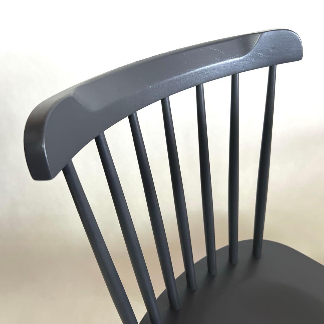 TON・アイロニカチェア・ダークグレー 2脚セット・チェコ・濃いグレー