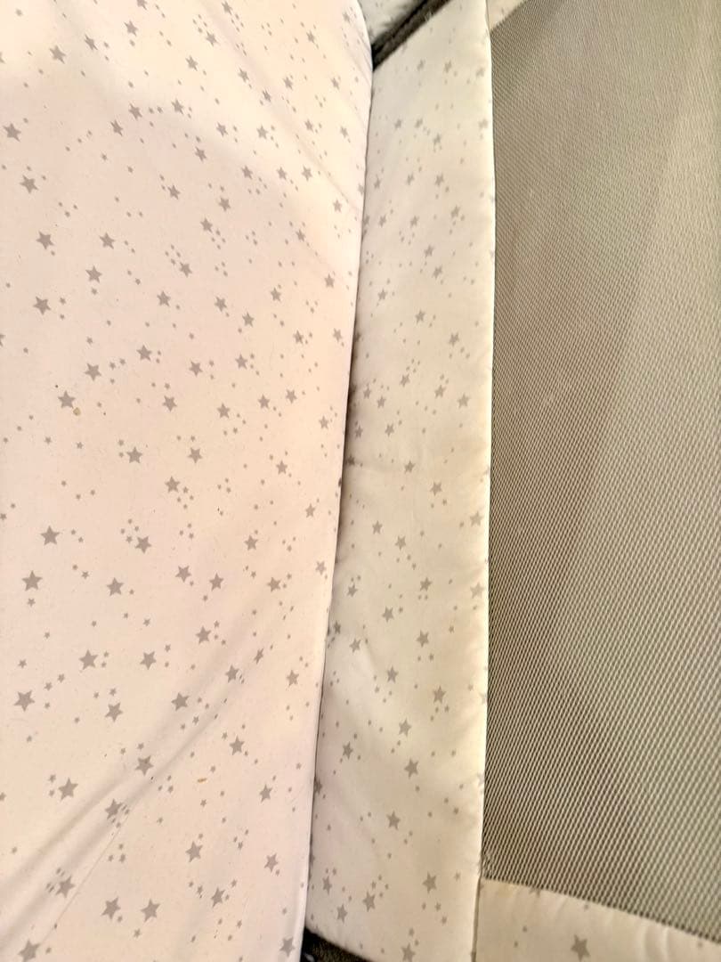 早い者勝ち！！ベビーベッド　HZDMJ グレー