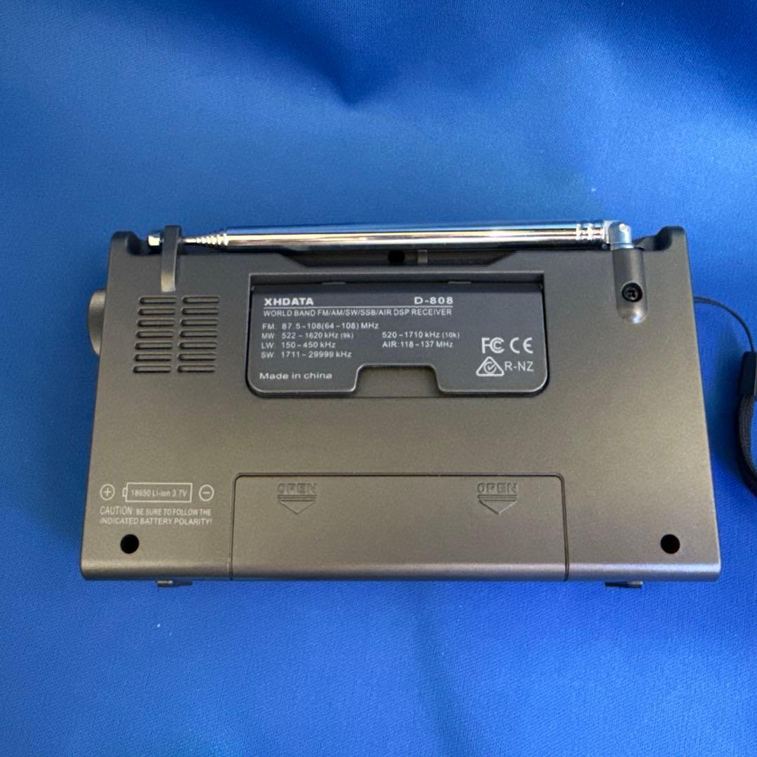 【USB Type-C】XHDATA D-808 BCLラジオ