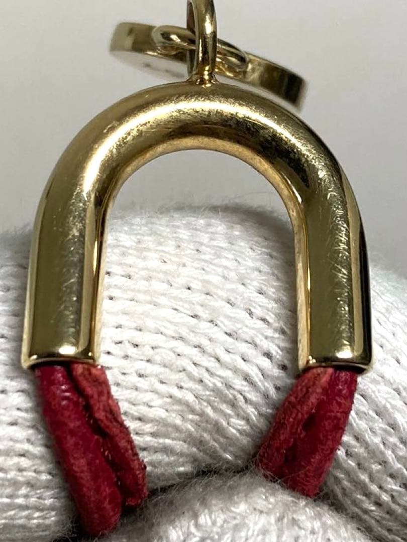 美品　ロエベ　レザー　フリンジ　チャーム　バッグチャーム