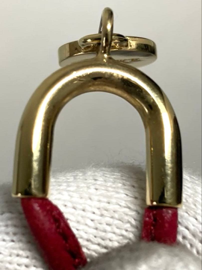 美品　ロエベ　レザー　フリンジ　チャーム　バッグチャーム