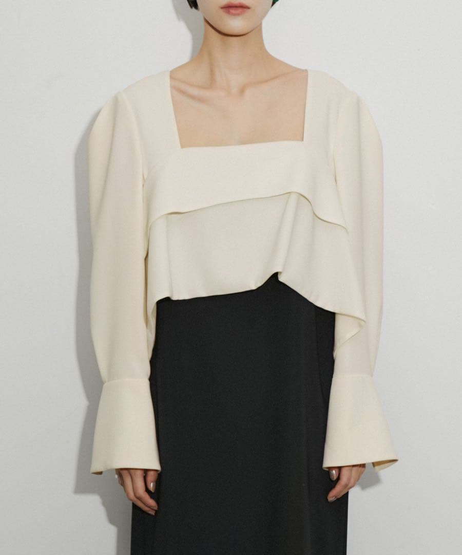 ADAM ET ROPÉ FEMME アダムエロペ　ペプラムドレス　36サイズ