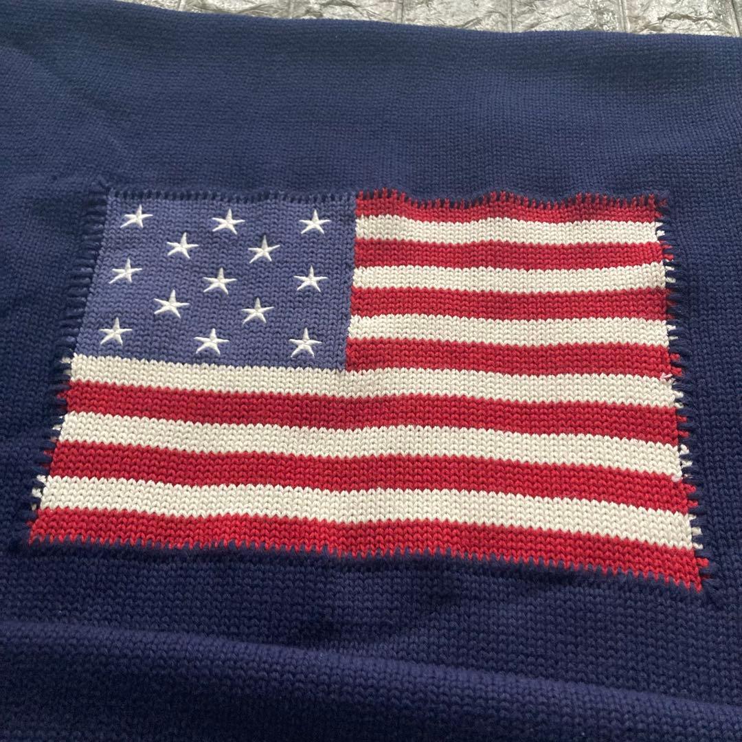 ラルフローレン アメリカ国旗 星条旗 ブランケット