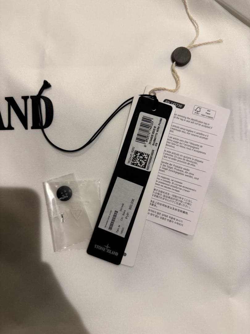 7*2様 Mサイズ STONE  ナイロンダウン 24FW