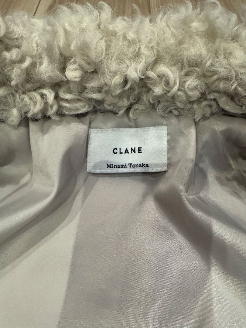 CLANE 田中みな実 CURL FUR SHORT COAT ファーコート