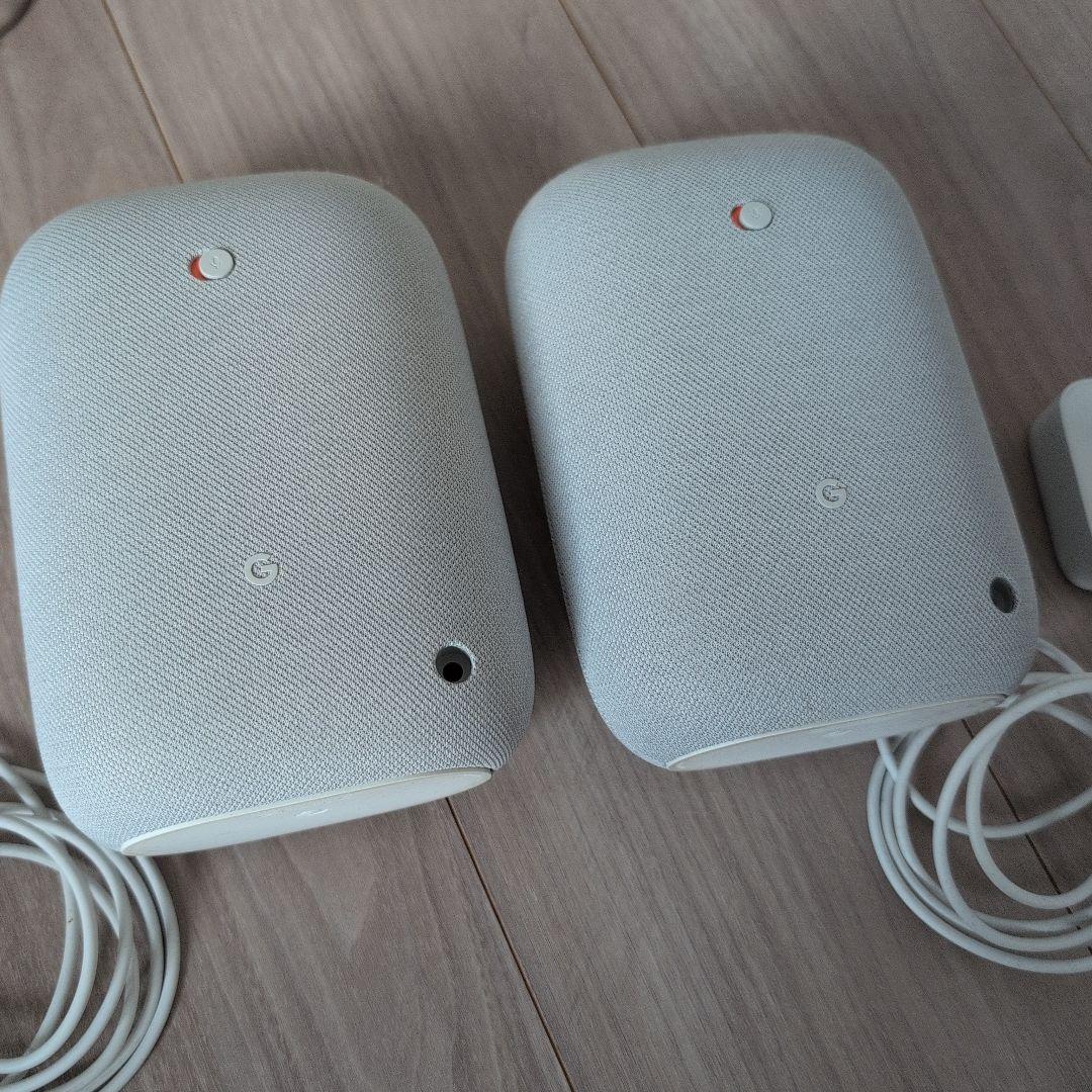 Google Nest Audio 2個セット