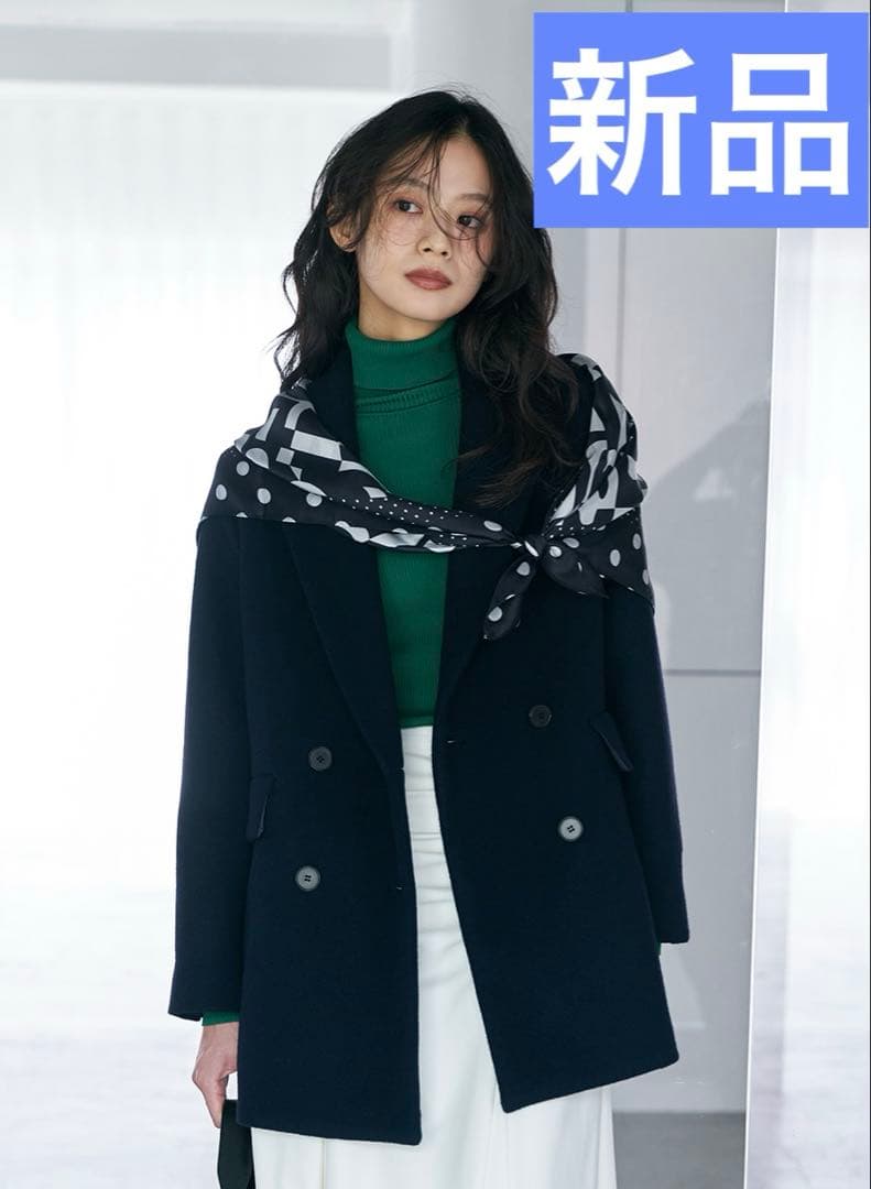 ルーニィ新品⭐️25年新作ジャコットウールジャケットコートsuper110‘s