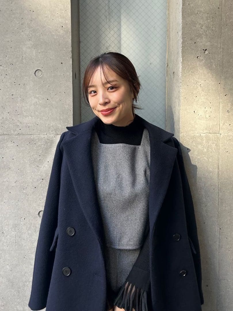 ルーニィ新品⭐️25年新作ジャコットウールジャケットコートsuper110‘s