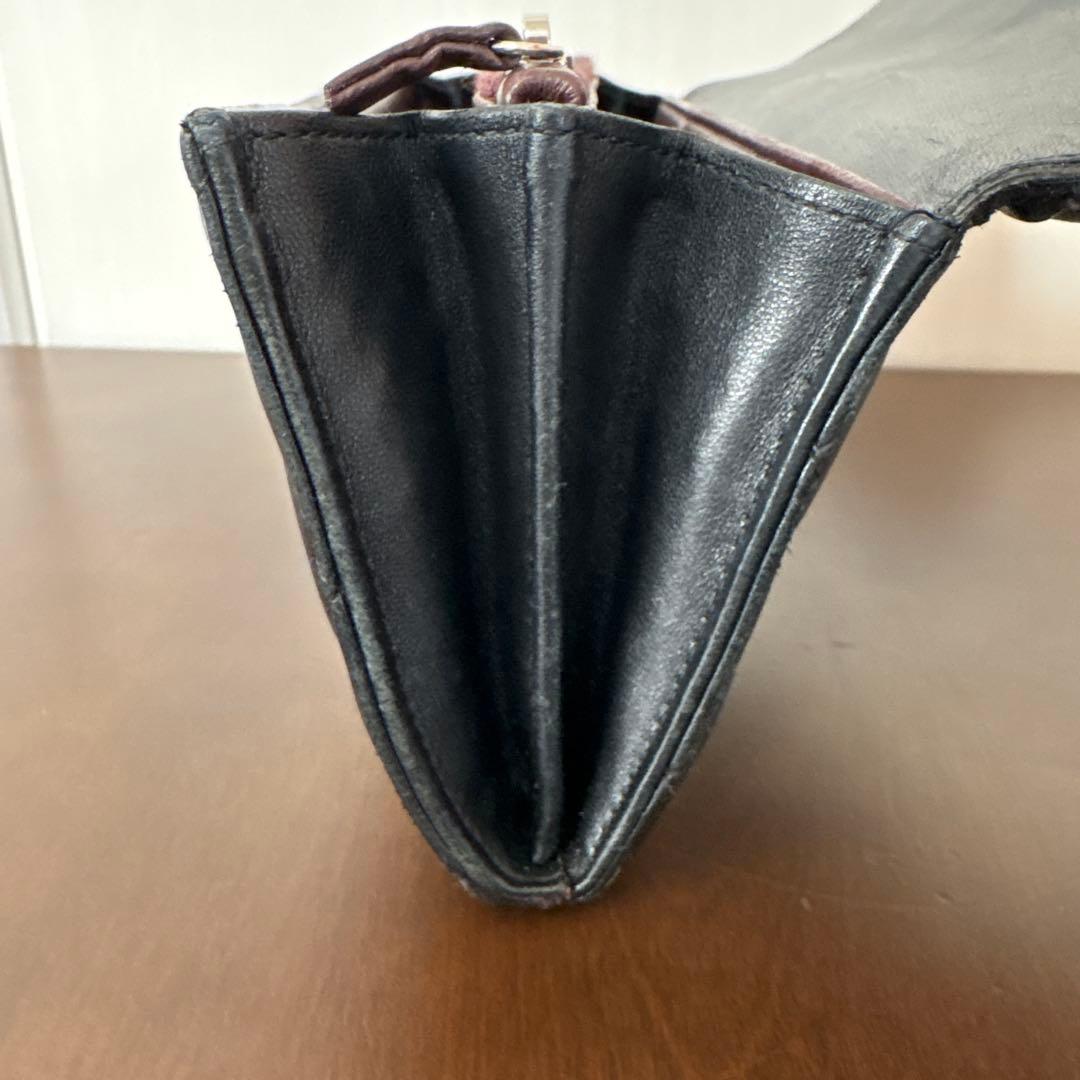 CHANEL マトラッセ ロングウォレット ラムスキン ゴールド 長財布