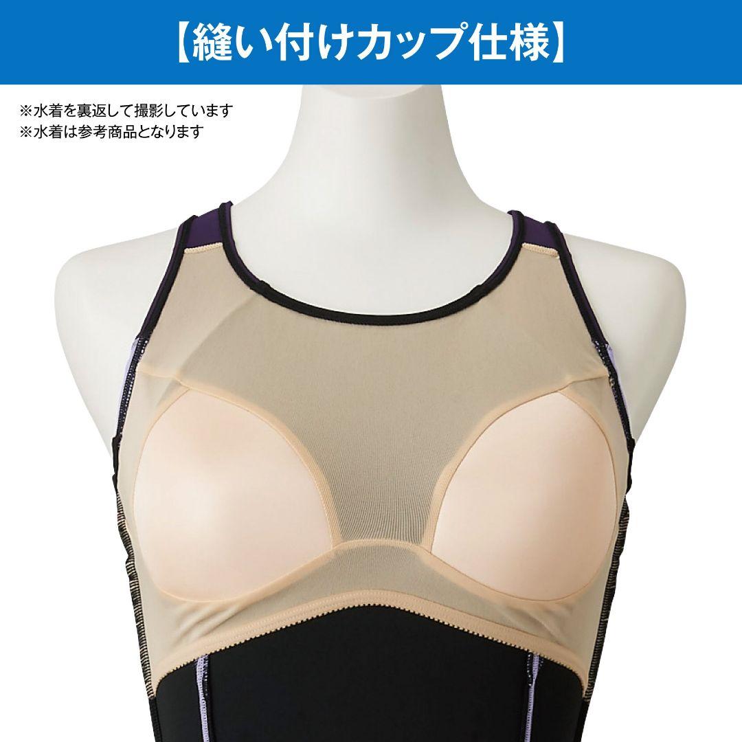 新品☆Mizuno スポーツ用レディース水着 セパレーツトピンク/黒Sサイズ
