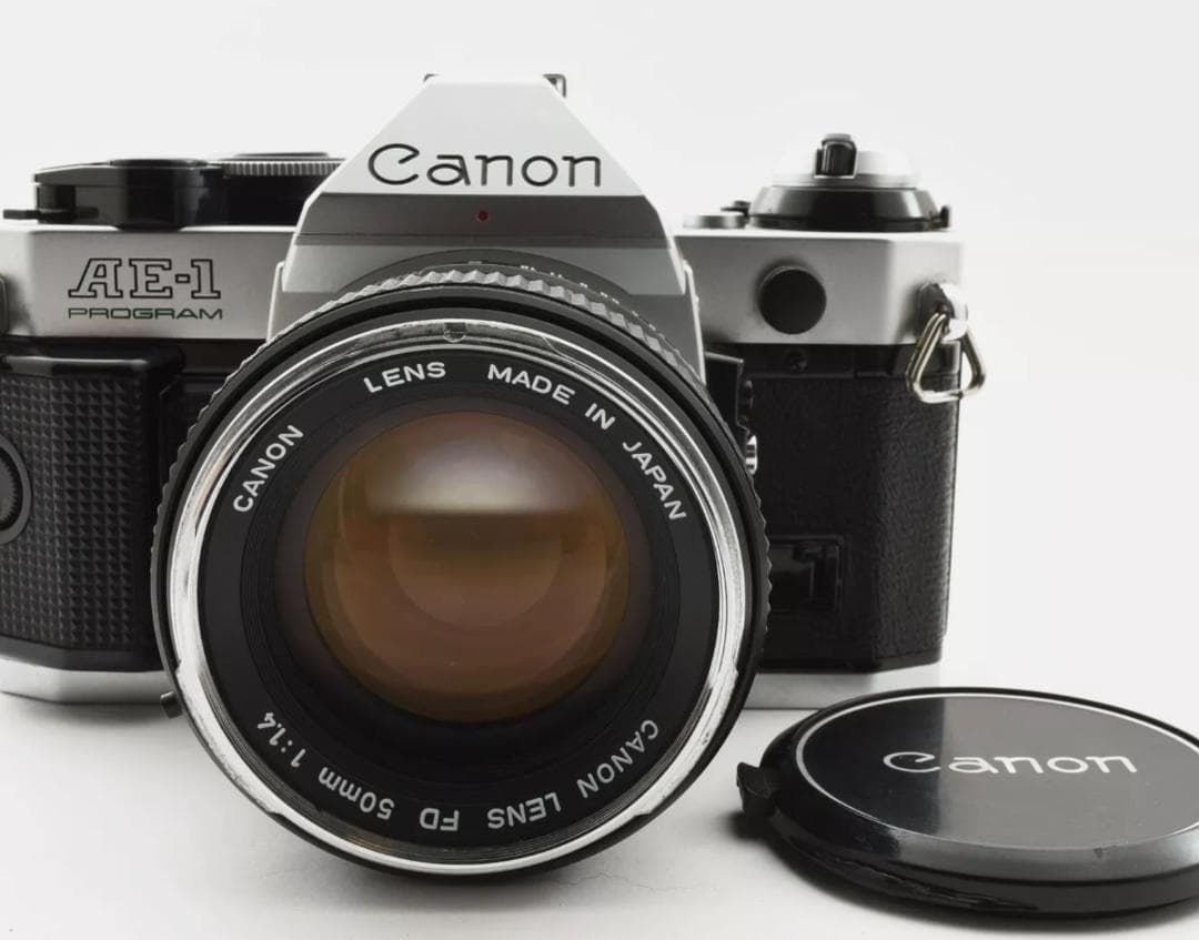 【完動品】Canon AE-1 Program Silver 50mm f1.4