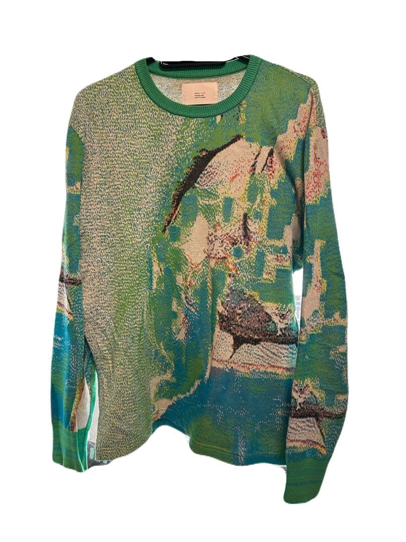 トップス HATRA Jacquard Knit (Green)