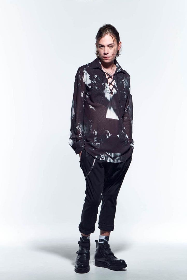 kiryuyrik サルエルカーブボンテージパンツ