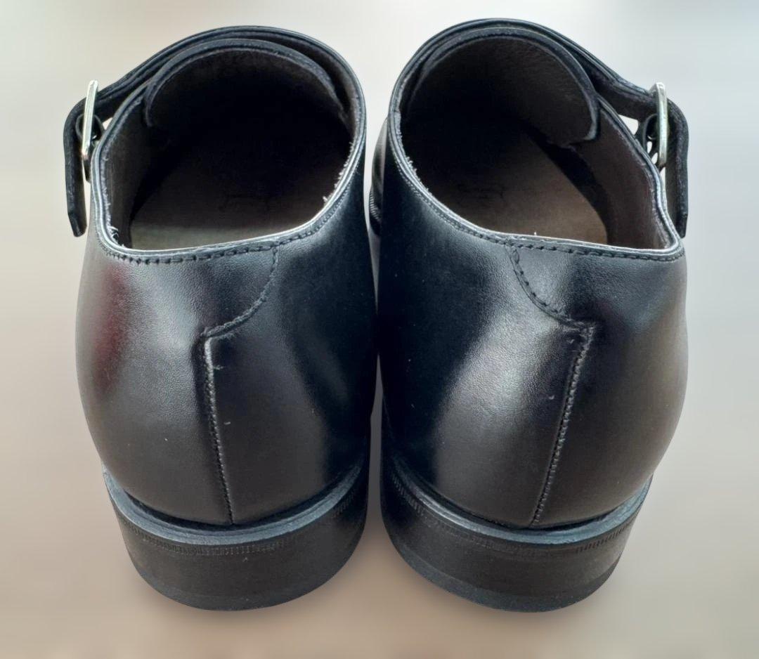 【美品】CARMINA カルミナ ダブルモンク ストラップ スペイン製 高級本革