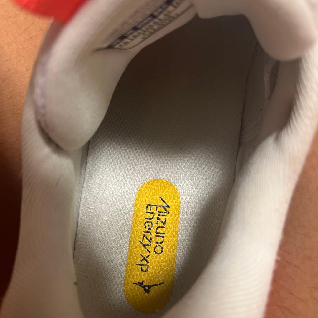 バレーボールシューズ ホワイト/オレンジ/ピンク