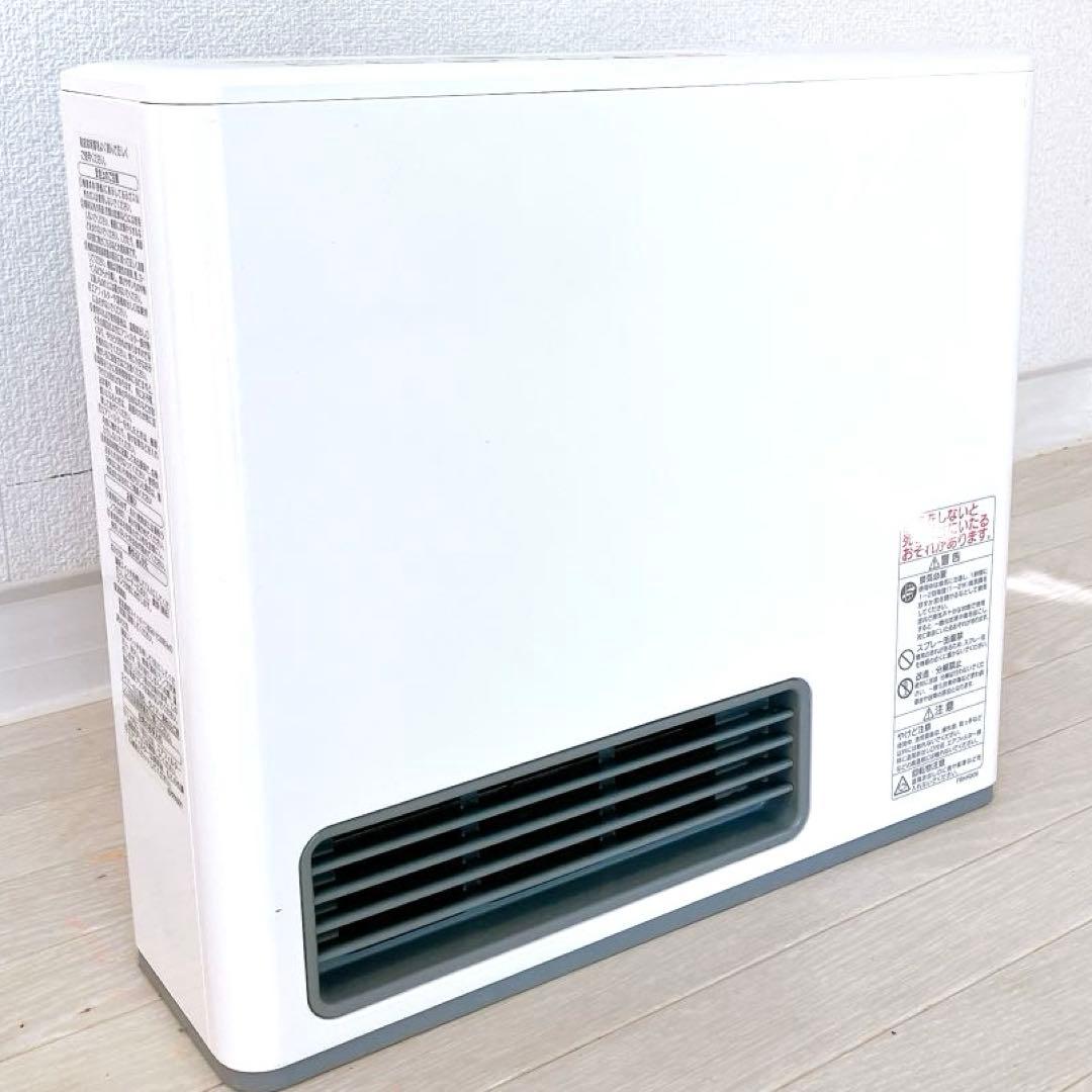 ① ノーリツ ガスファンヒーター 都市ガスGFH-2405S ガスホース 速暖