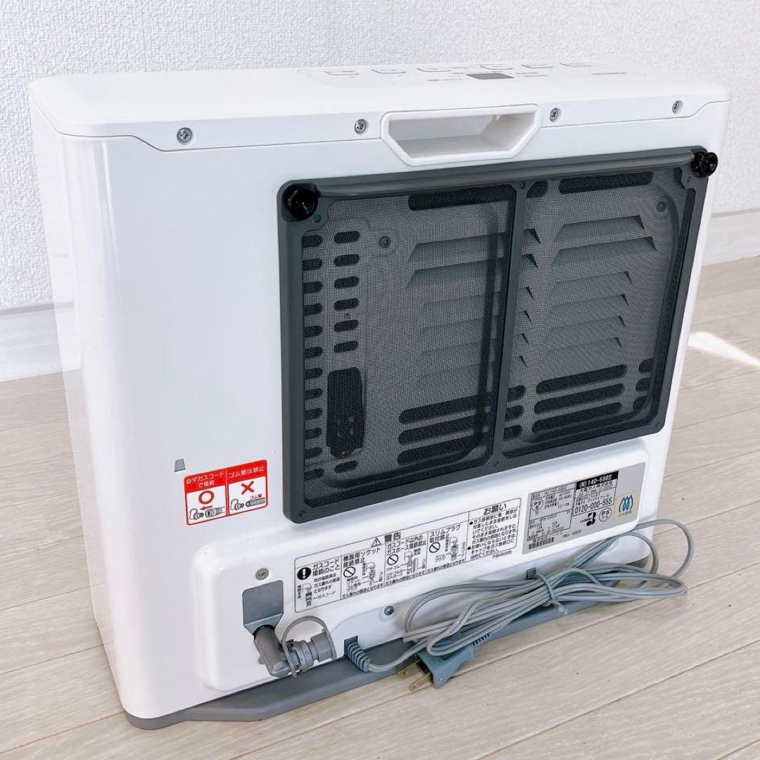 ① ノーリツ ガスファンヒーター 都市ガスGFH-2405S ガスホース 速暖