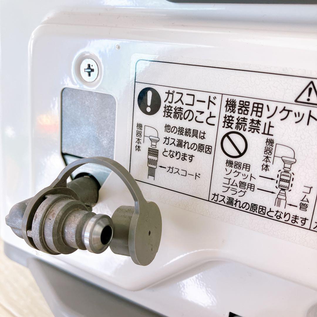 ① ノーリツ ガスファンヒーター 都市ガスGFH-2405S ガスホース 速暖