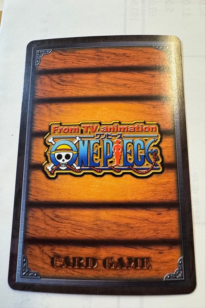 ONE PIECE ルフィ トレーディングカード