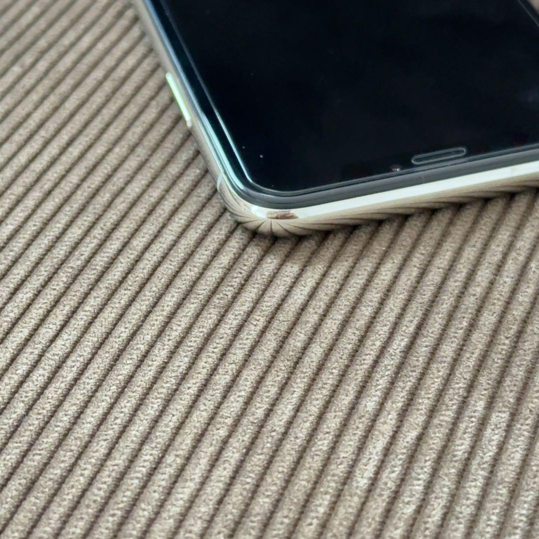 極美品　iPhone X シルバー　64GB SIMフリー　ケース付き