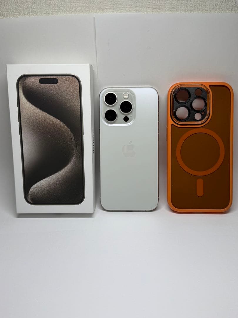 【超美品】iPhone 15 Pro 256GB バッテリー92% フルセット