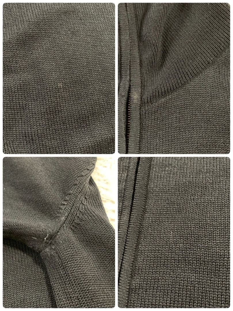 GUCCI　グッチ　シェリーライン　ドライバーズニット　ジップアップジャケット