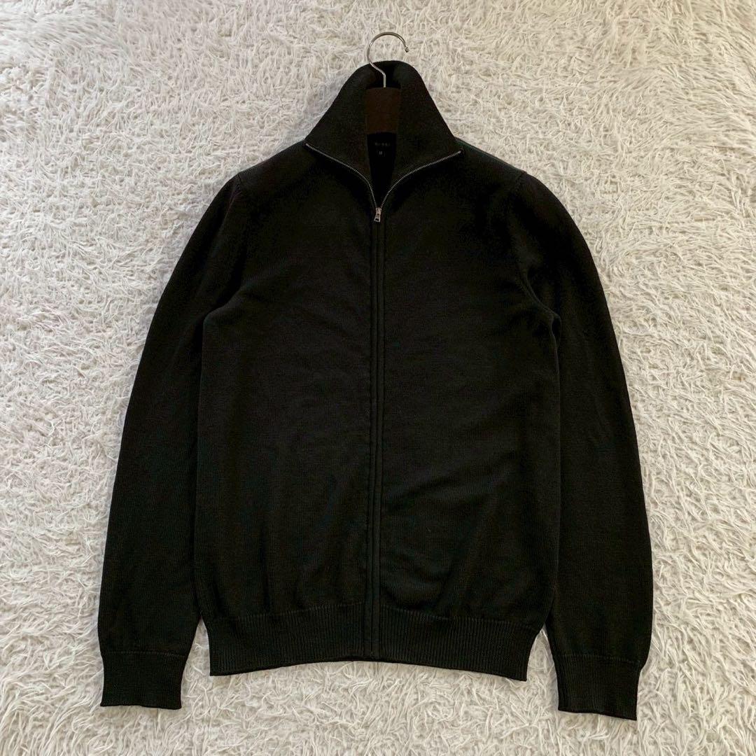 GUCCI　グッチ　シェリーライン　ドライバーズニット　ジップアップジャケット