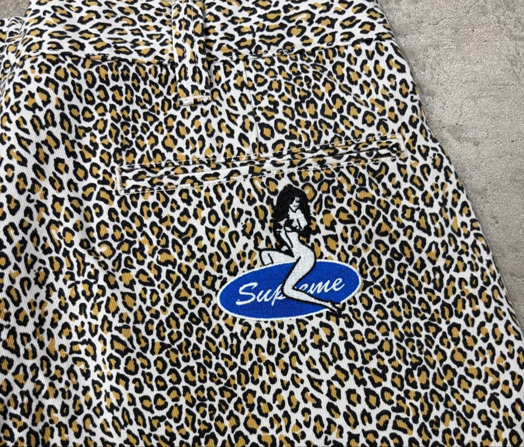 パンツ Supreme Chino Pant Leopard 34