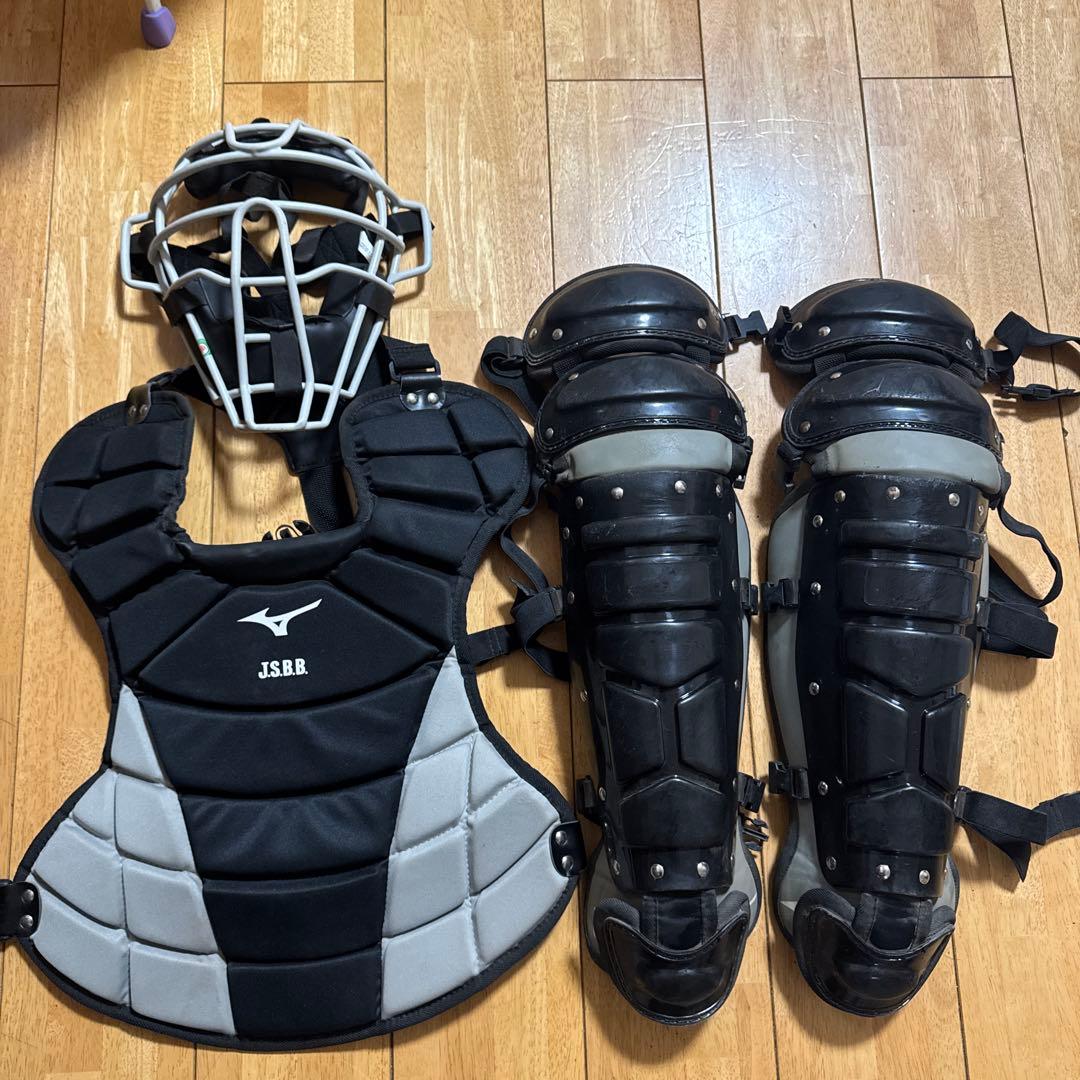 sibaちゃん。 専用 Mizuno JSBB キャッチャー用プロテクターセット