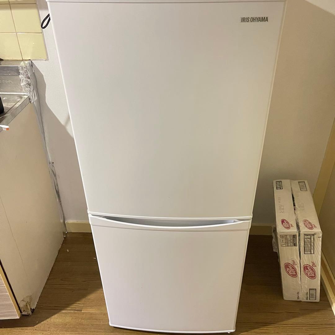美品！アイリスオーヤマ2023年142L冷蔵庫 送料/設置無料
