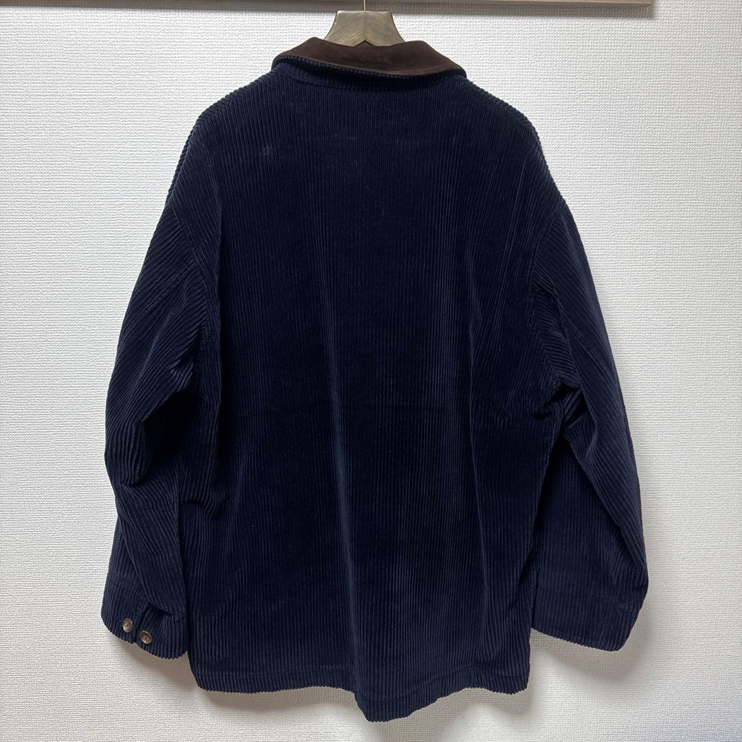 コーデュロイカバーオール NICKY ADAMS ネイビー