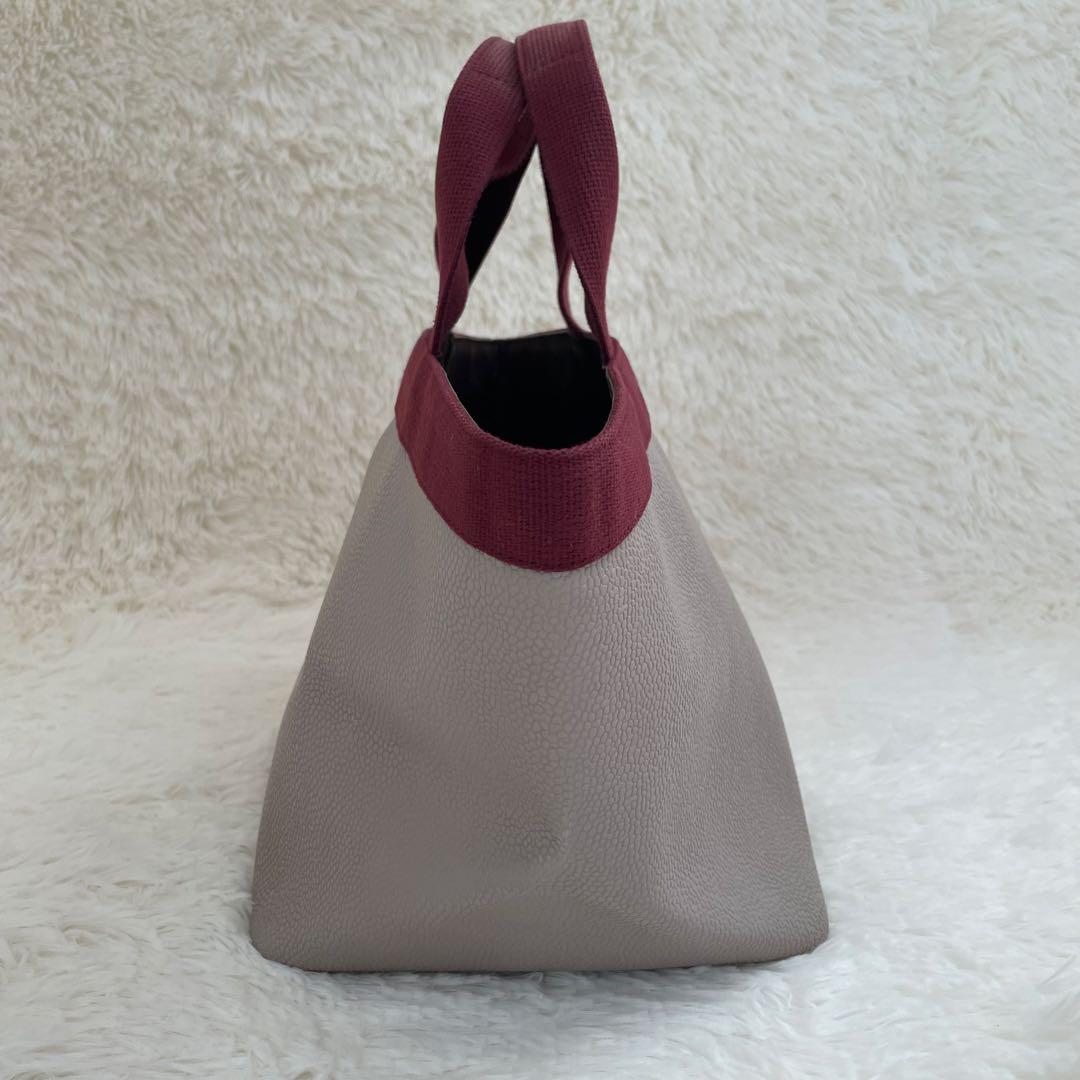 エルベシャプリエ 707GP(リュクス舟型トートM)マスティック ハンドバッグ