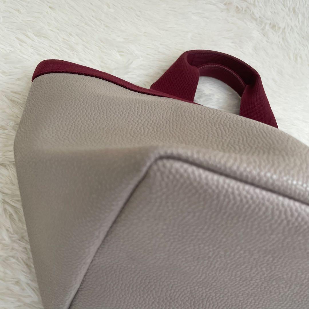 エルベシャプリエ 707GP(リュクス舟型トートM)マスティック ハンドバッグ