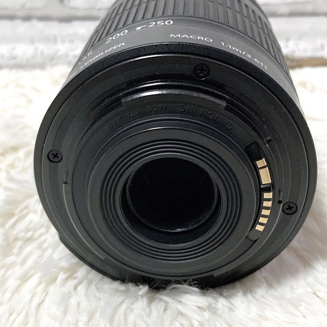 【極美品】 Canon EF-S 55-250mm F4-5.6 ISⅡ レンズ