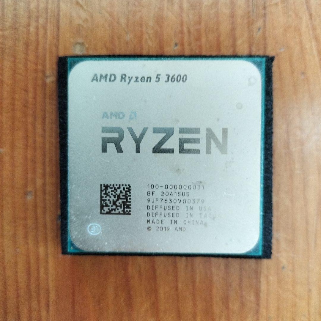 第*止様 AMD Ryzen 5 3600 CPU リテールクーラー箱無し