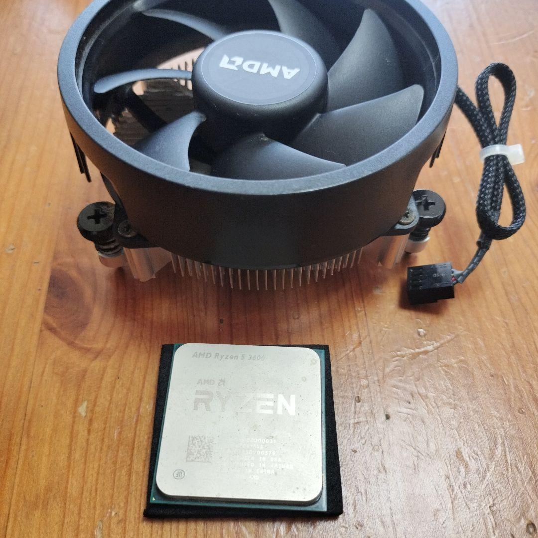 第*止様 AMD Ryzen 5 3600 CPU リテールクーラー箱無し