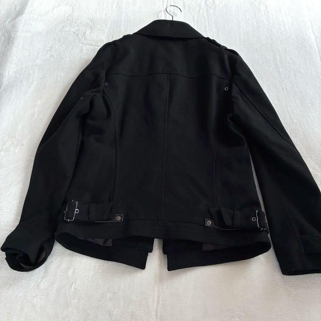 PPFM ピーピーエフエム ナポレオンジャケット S ウール 黒 Y2K 希少