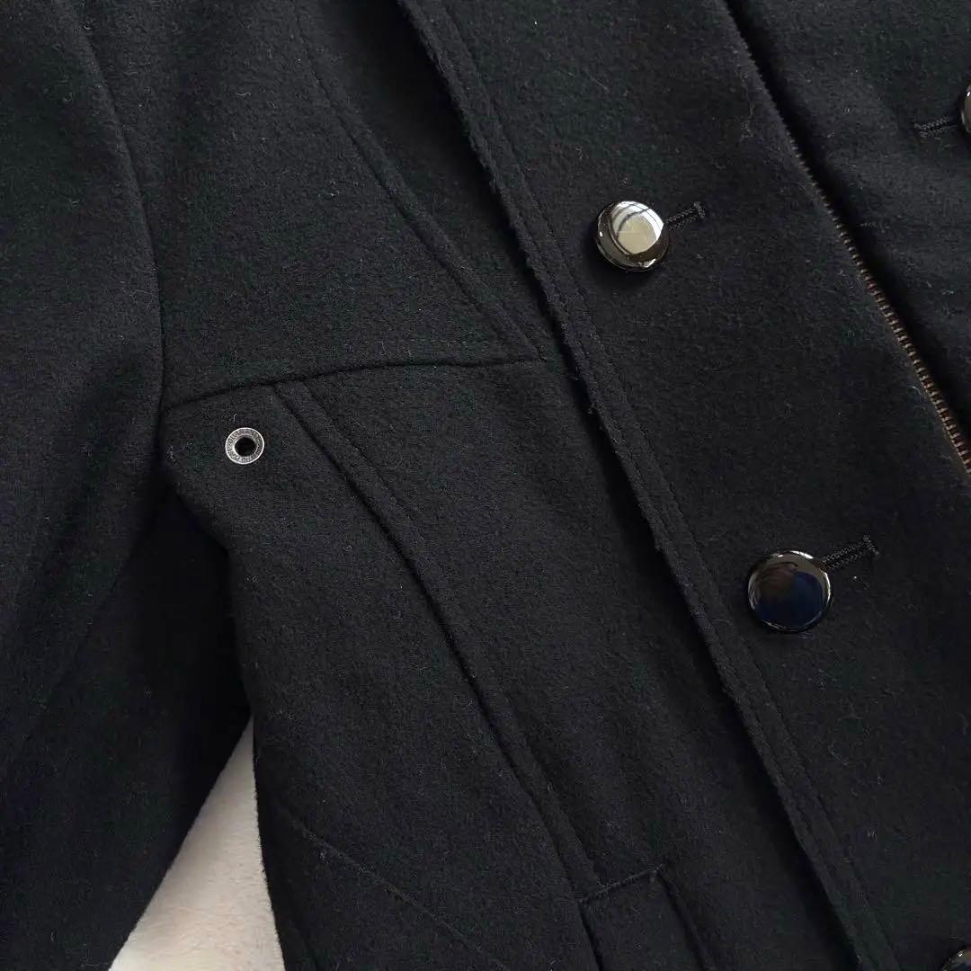 PPFM ピーピーエフエム ナポレオンジャケット S ウール 黒 Y2K 希少