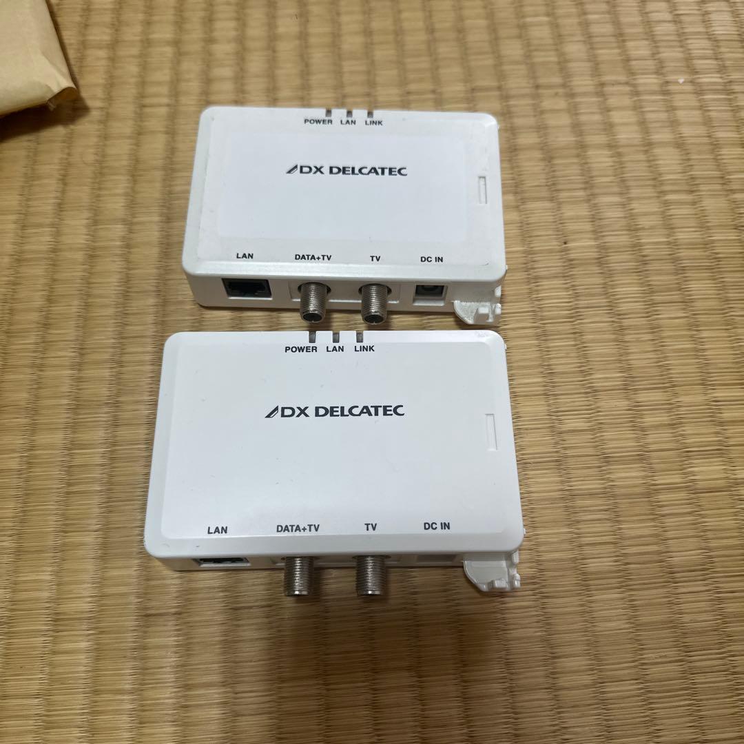 DXアンテナ DXデルカテック 高速同軸線モデム ECTG12T1