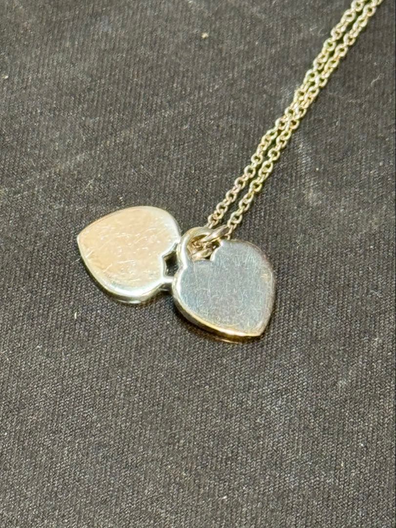 Tiffany&Co. リターントゥダブルミニハートネックレス