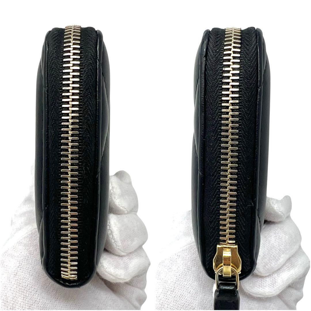 queenCHANEL シャネル 19 ディズヌフ ラウンドジップ長財布