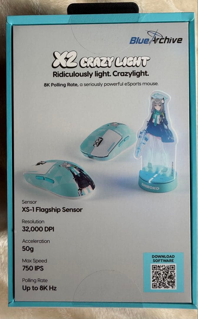 マウス・トラックボール BlueArchive Shiroko X2 Medium Mouse