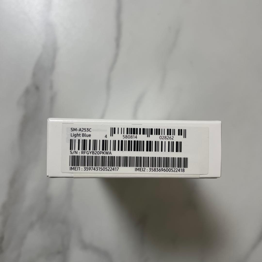 Samsung Galaxy A25 5G Light Blue 本体