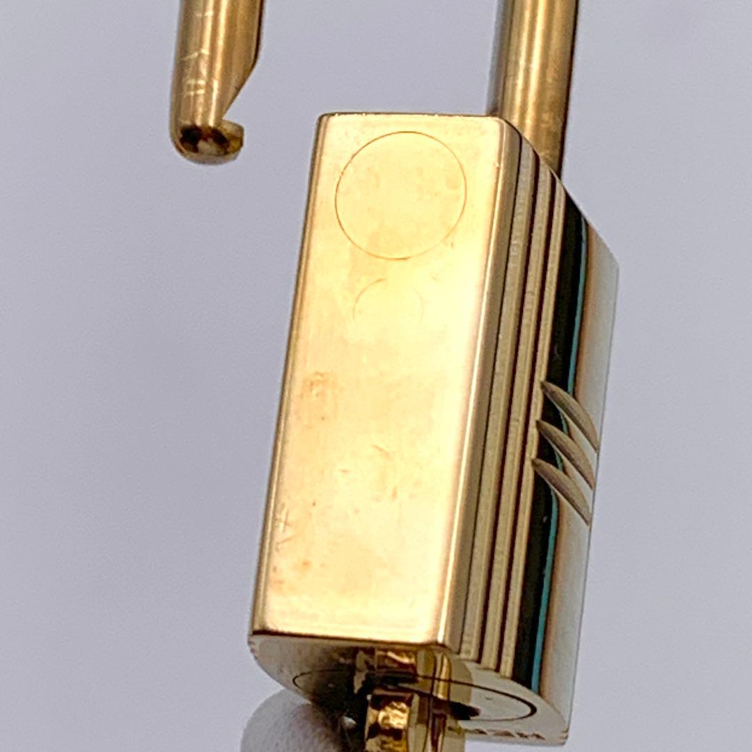 HERMES エルメス カデナ 51番 ゴールド 24Kメッキ 鍵付き 南京錠