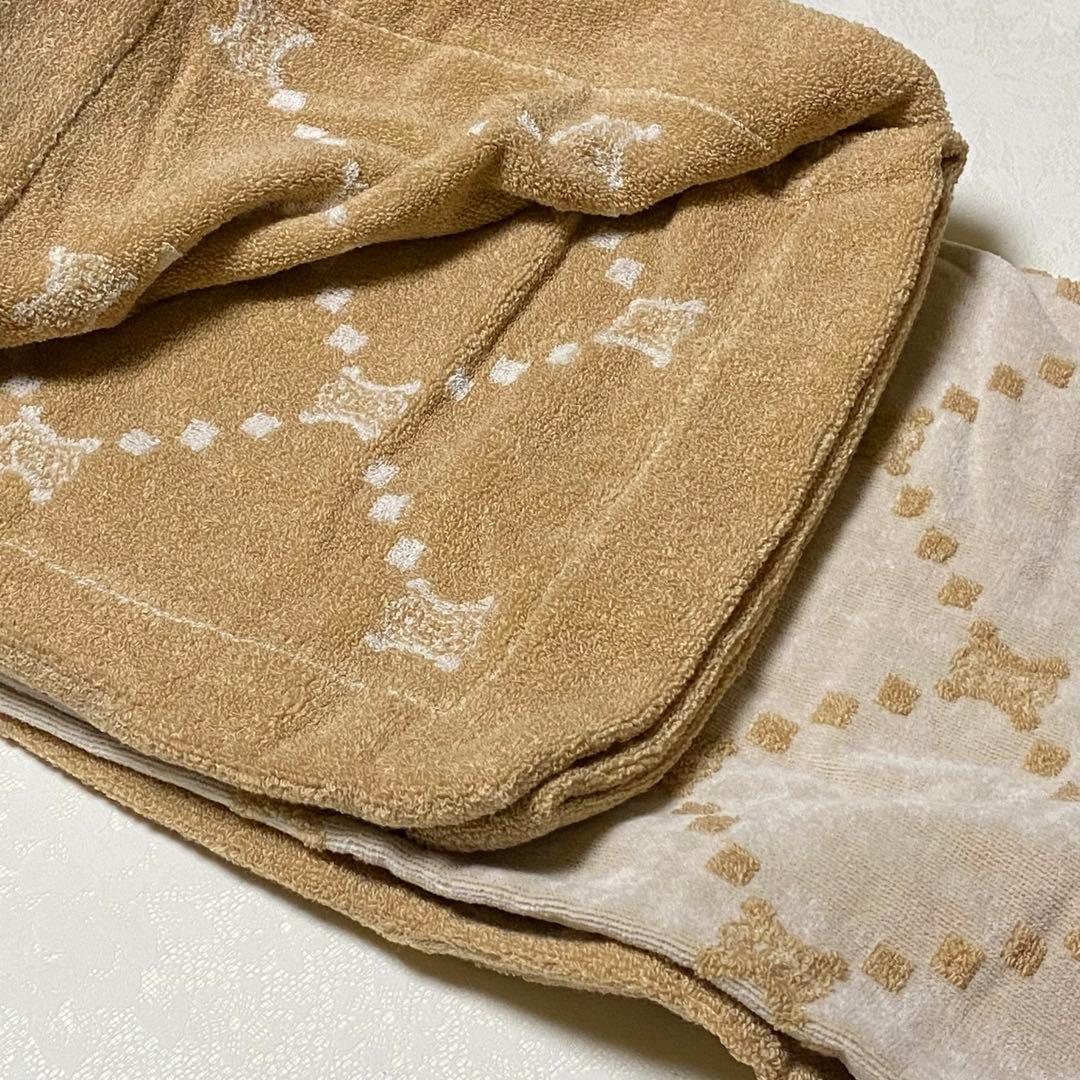 CELINEセリーヌ【タオルケットギフトセット】マカダムデザイン（2枚・日本製）