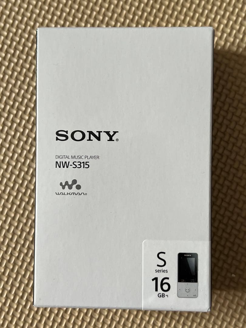 新品未使用　SONY NW-S315 白　16GBデジタル音楽プレーヤー