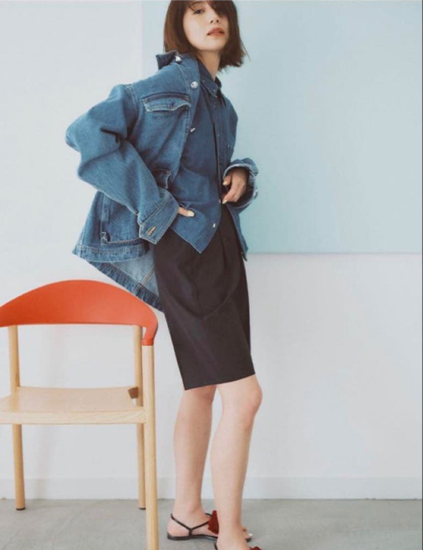 新品　東原亜希 FORME 撥水ショートパンツ ブラック サイズ1